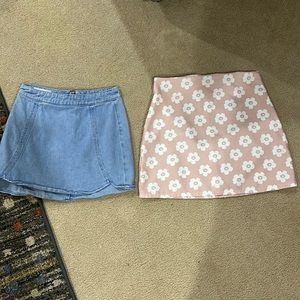 Bundle of 2 mini skirts